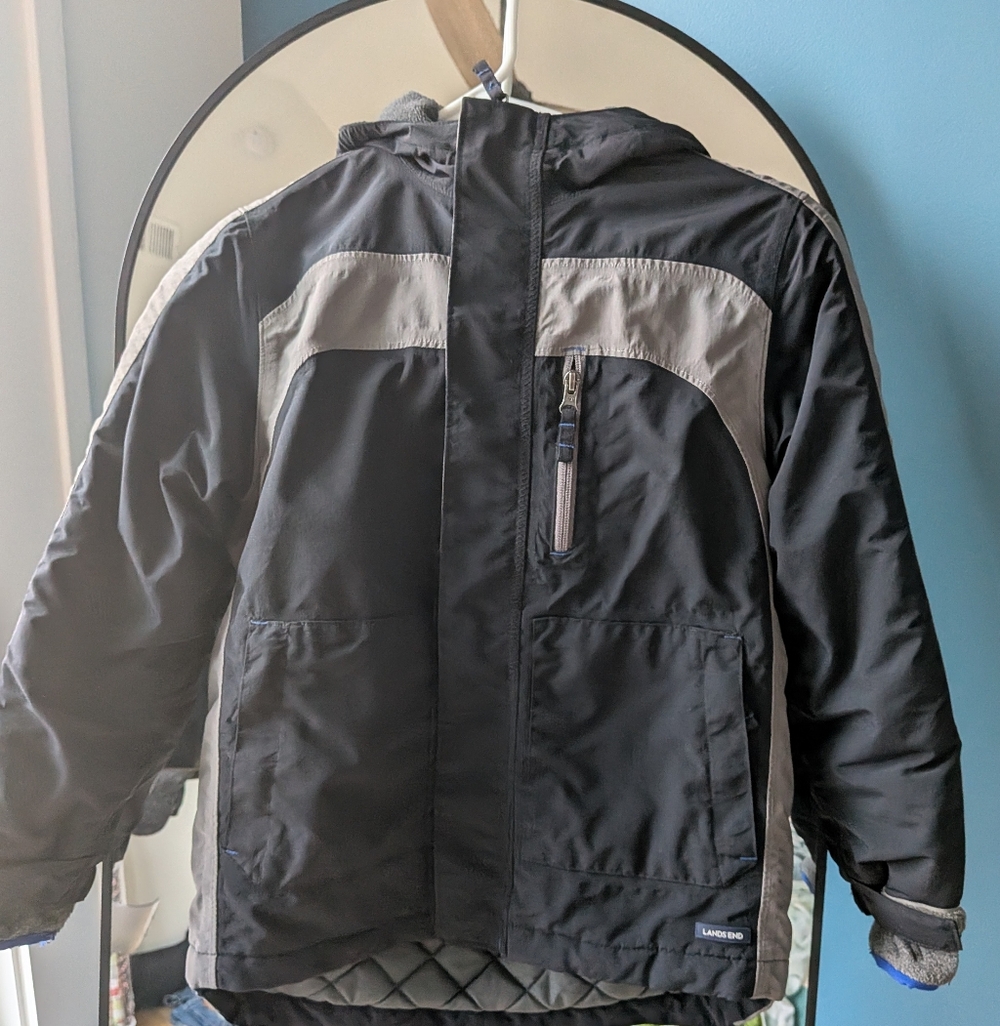 Landsend Kids Squall Waterproof Insulated Winter Jacket